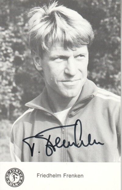 Autogramm Fussball | Fortuna Köln | 1988 | Friedhelm FRENKEN