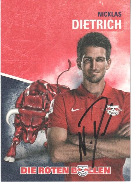 Autogramm Fussball | RB Leipzig | 2015 | Nicklas DIETRICH