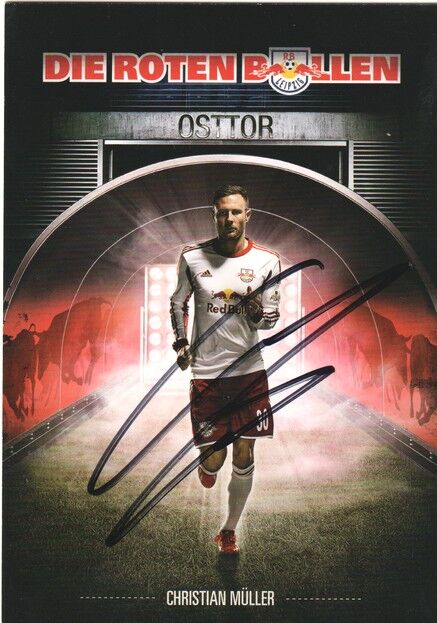 Autogramm Fussball | RB Leipzig | 2013 | Christian MÜLLER