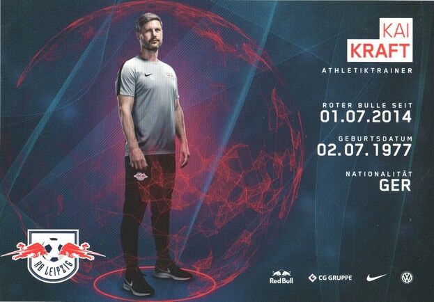 Autogramm Fussball | RB Leipzig | 2018 | Kai KRAFT