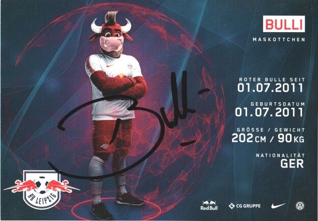 AK Fussball | RB Leipzig | 2018 | BULLI (Maskottchen)