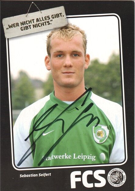 Autogramm Fussball | Sachsen Leipzig | 2005 | Sebastian SEIFERT