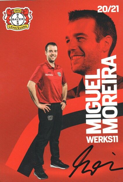 Autogramm Fussball | Bayer Leverkusen | 2020 | Miguel MOREIRA