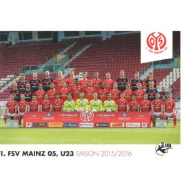 Mannschaftskarte Fussball | FSV Mainz 05 | 2015 (U23)
