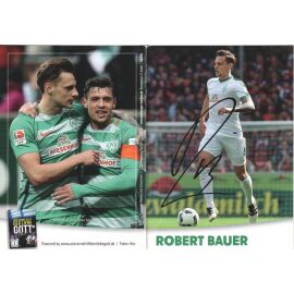 Autogramm Fussball | SV Werder Bremen | 2017 | Robert BAUER (Sonderkarte Gott)
