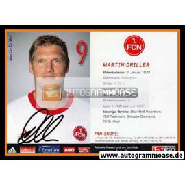 Autogramm Fussball | 1. FC Nürnberg | 2002 | Martin DRILLER