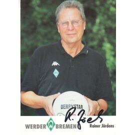 Autogramm Fussball | SV Werder Bremen | 2001 | Rainer JÖRDENS