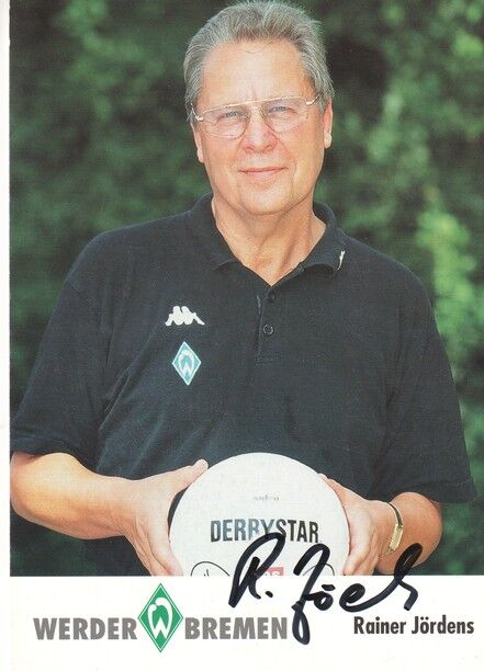 Autogramm Fussball | SV Werder Bremen | 2001 | Rainer JÖRDENS