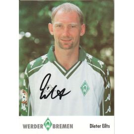 Autogramm Fussball | SV Werder Bremen | 2001 | Dieter EILTS