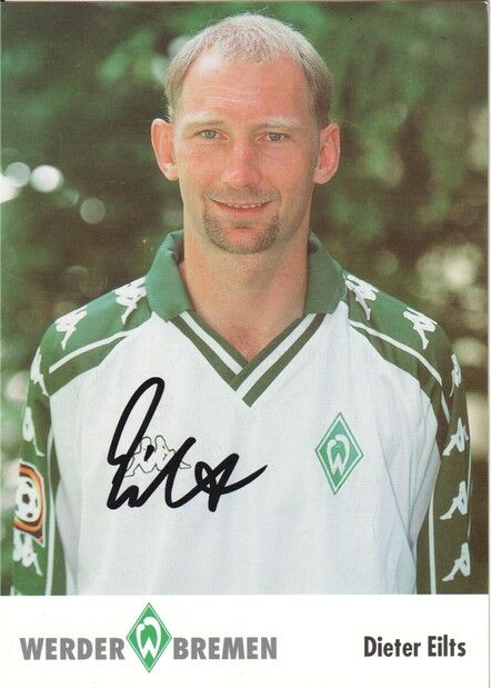 Autogramm Fussball | SV Werder Bremen | 2001 | Dieter EILTS