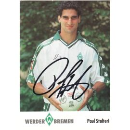 Autogramm Fussball | SV Werder Bremen | 2001 | Paul STALTERI
