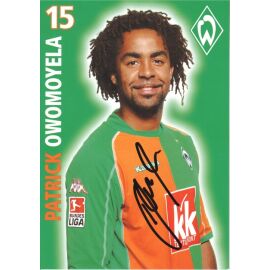 Autogramm Fussball | SV Werder Bremen | 2005 | Patrick OWOMOYELA