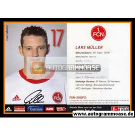 Autogramm Fussball | 1. FC Nürnberg | 2002 | Lars MÜLLER