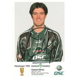 Autogramm Fussball | SV Werder Bremen | 1999 QSC | Frank ROST