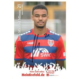 Autogramm Fussball | KFC Uerdingen 05 | 2019 | Jean-Manuel MBOM