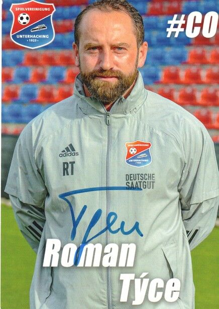 Autogramm Fussball | SpVgg Unterhaching | 2020 | Roman TYCE