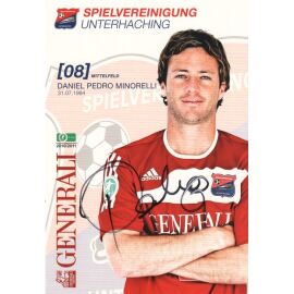 Autogramm Fussball | SpVgg Unterhaching | 2010 | Daniel MINORELLI
