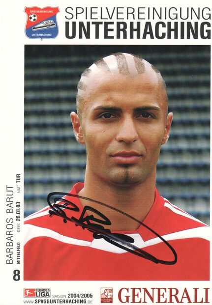 Autogramm Fussball | SpVgg Unterhaching | 2004 | Barbaros BARUT