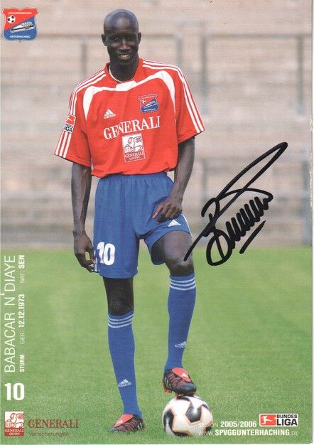 Autogramm Fussball | SpVgg Unterhaching | 2005 | Babacar N´DIAYE