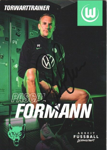 Autogramm Fussball | VfL Wolfsburg | 2021 | Pascal FORMANN