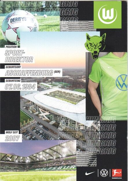 Autogramm Fussball | VfL Wolfsburg | 2020 | Marcel SCHÄFER