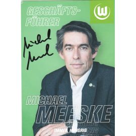 Autogramm Fussball | VfL Wolfsburg | 2020 | Michael MEESKE
