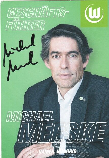 Autogramm Fussball | VfL Wolfsburg | 2020 | Michael MEESKE