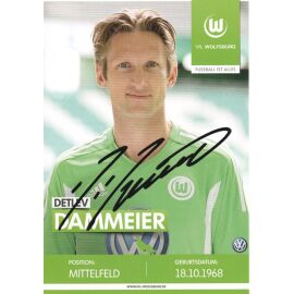 Autogramm Fussball | VfL Wolfsburg | 2010er TM | Detlev DAMMEIER