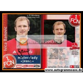 Autogramm Fussball | 1. FC Nürnberg | 2004 | Ivica BANOVIC