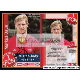 Autogramm Fussball | 1. FC Nürnberg | 2004 | Markus DAUN