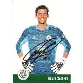 Autogramm Fussball | FC Homburg | 2021 | David SALFELD