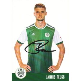 Autogramm Fussball | FC Homburg | 2021 | Jannis REUSS