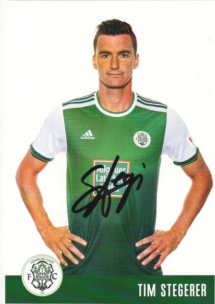 Autogramm Fussball | FC Homburg | 2021 | Tim STEGERER