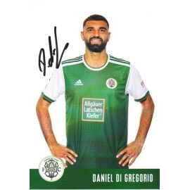 Autogramm Fussball | FC Homburg | 2021 | Daniel DE GREGORIO