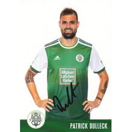 Autogramm Fussball | FC Homburg | 2021 | Patrick DULLECK