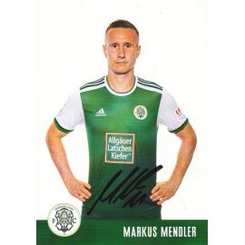 Autogramm Fussball | FC Homburg | 2021 | Markus MENDLER