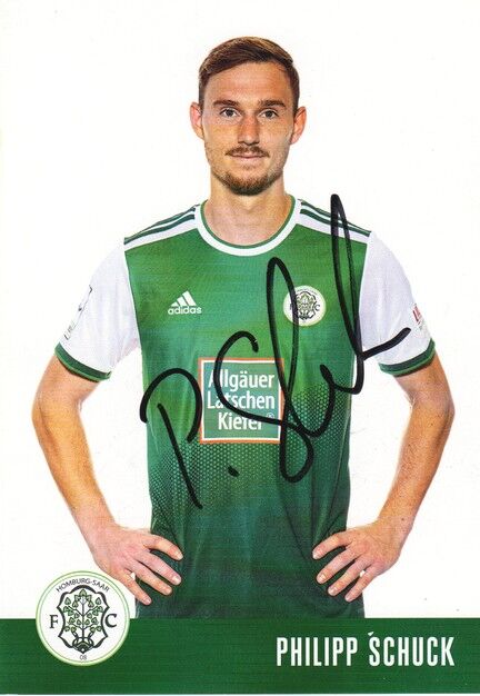Autogramm Fussball | FC Homburg | 2021 | Philipp SCHUCK