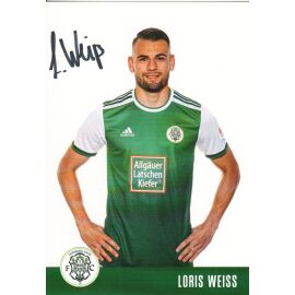 Autogramm Fussball | FC Homburg | 2021 | Loris WEISS