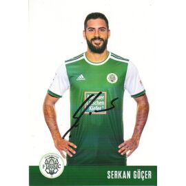 Autogramm Fussball | FC Homburg | 2021 | Serkan GÖCER
