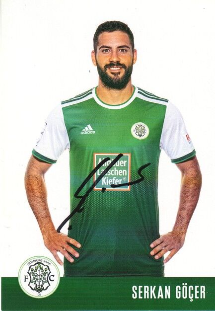 Autogramm Fussball | FC Homburg | 2021 | Serkan GÖCER
