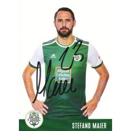 Autogramm Fussball | FC Homburg | 2021 | Stefano MAIER