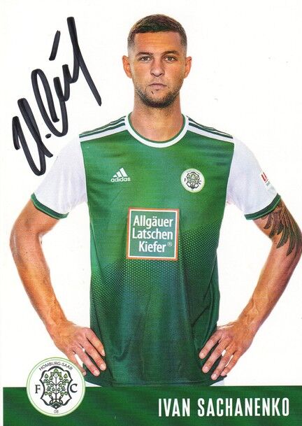 Autogramm Fussball | FC Homburg | 2021 | Ivan SACHANENKO