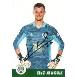Autogramm Fussball | FC Homburg | 2021 | Krystian WOZNIAK
