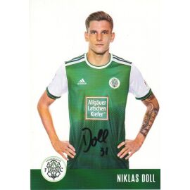 Autogramm Fussball | FC Homburg | 2021 | Niklas DOLL