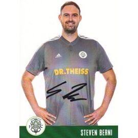 Autogramm Fussball | FC Homburg | 2021 | Steven BERNI