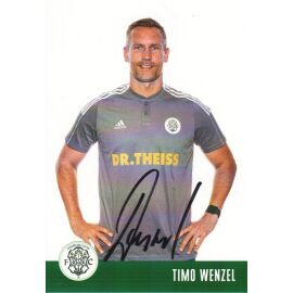 Autogramm Fussball | FC Homburg | 2021 | Timo WENZEL