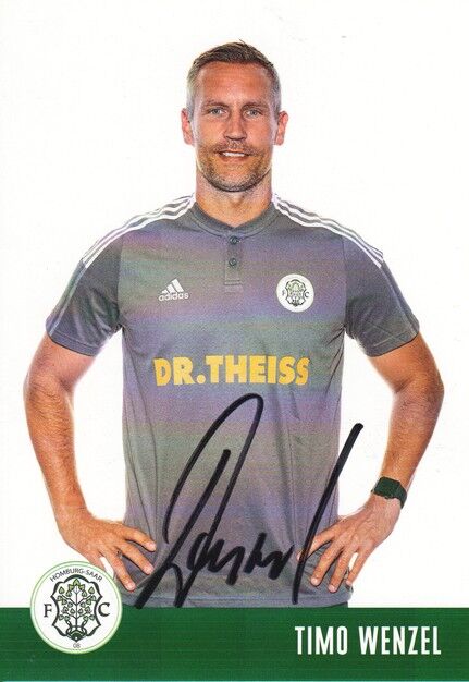 Autogramm Fussball | FC Homburg | 2021 | Timo WENZEL