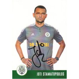 Autogramm Fussball | FC Homburg | 2021 | Joti STAMATOPOULOS