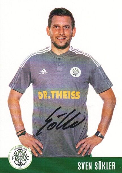 Autogramm Fussball | FC Homburg | 2021 | Sven SÖKLER