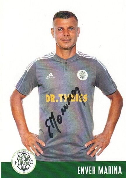 Autogramm Fussball | FC Homburg | 2021 | Enver MARINA